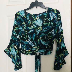 HAUTE MONDE long sleeve blouse